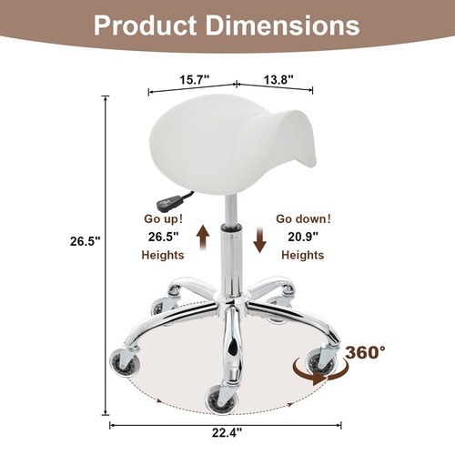 Saddle stool with versatile - with, &