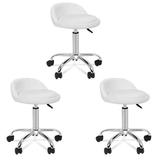 Salon stool with back - salon, rest