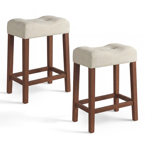 Saddle bar stools - 24",