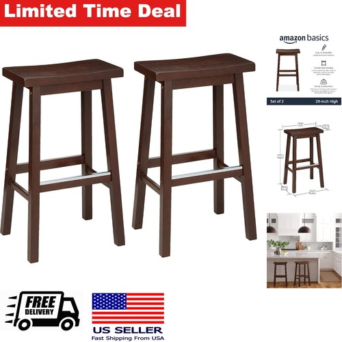 Solid wood saddle seat - seat, bar