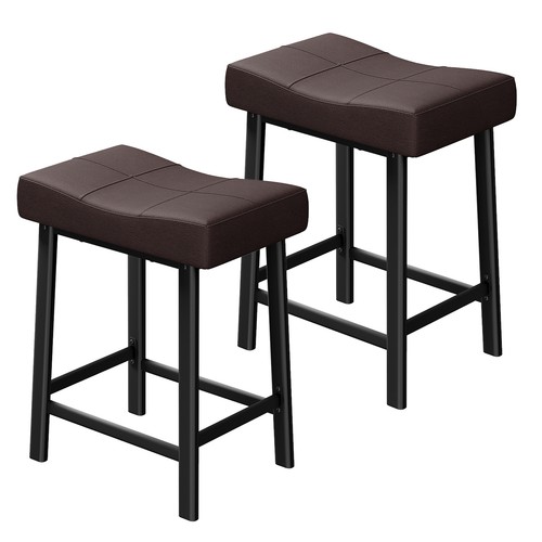 Set saddle bar stools 24 - 2,