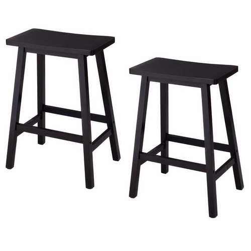 Set wooden bar - 2, stools