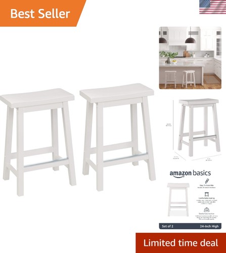 Stylish white solid wood - white,