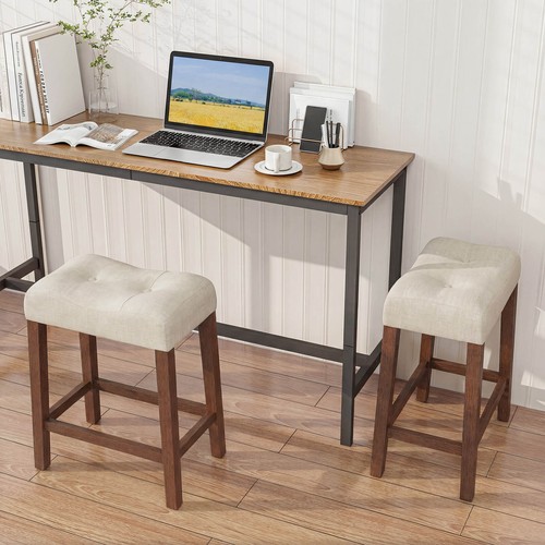 Saddle bar stools set of - 24",