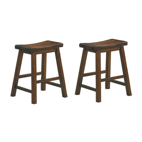 Solid wood saddle seat - wood,
